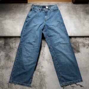 VINTAGE Y2K Baggy Skater Jeans Size 30X32 Breakdown Wide Leg Retro Streetwear